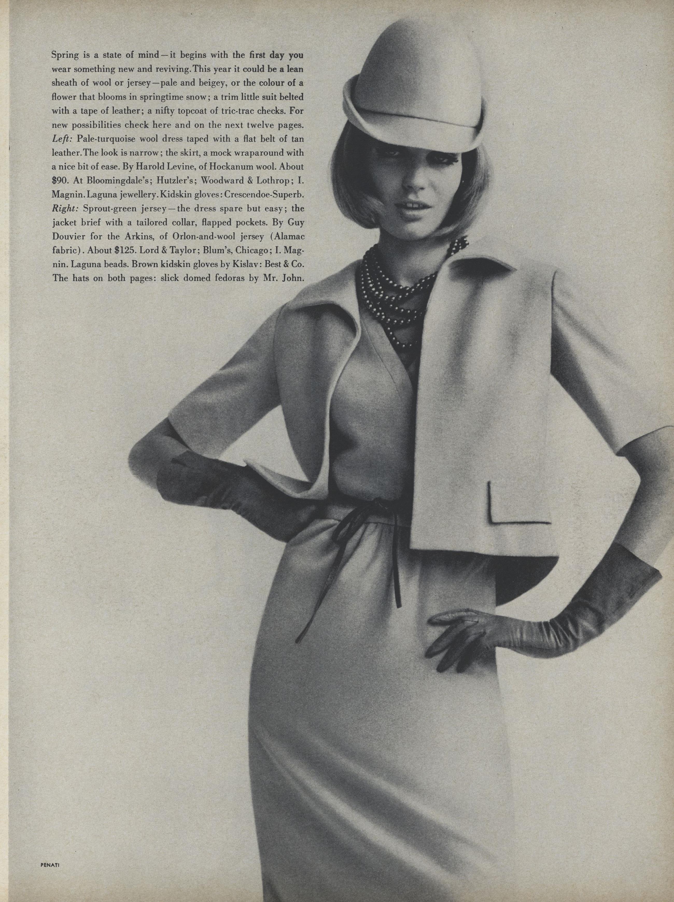 American Penati US Vogue February 1 st 1965 02