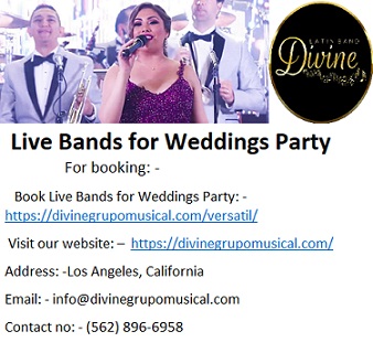 Live Bands for Weddings Party