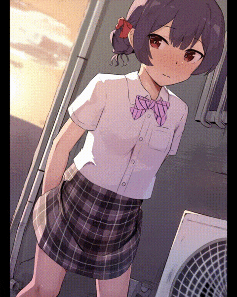 路地裏でこっそりおしっこする凛世
