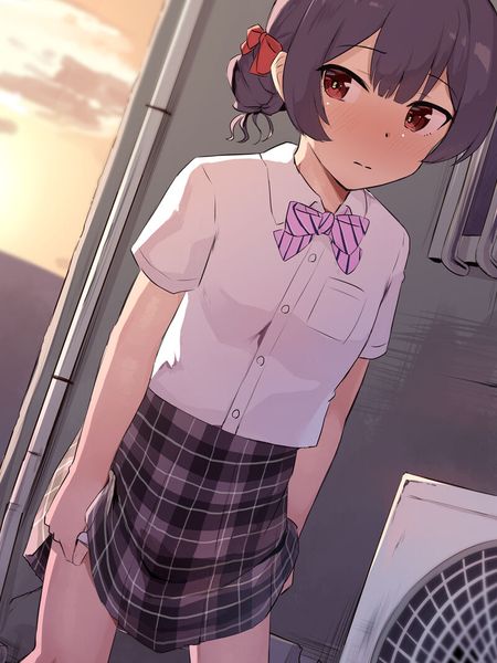 路地裏でこっそりおしっこする凛世