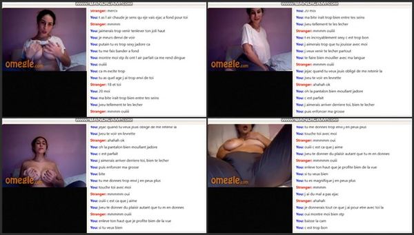 Hot Blonde Teen With Yummy Nipples Masturbates On Omegle