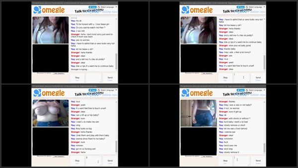 20 Yrs Omegle Girl Masturbate With Me