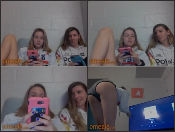 18 Yrs Hot Blonde Teen With Yummy Nipples Masturbates On Omegle