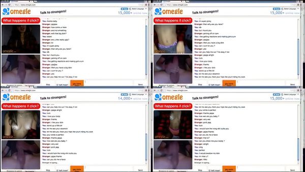 Omegle Brunette 2 Feb10