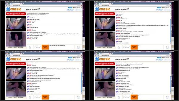 Omegle Cute Girl Masterbates With Fibrator Real Orgasm