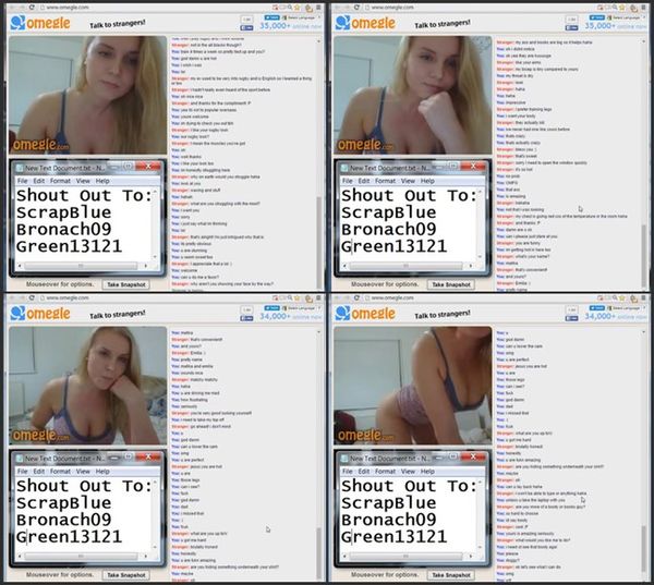 Gem Leo – Omegle Game Og – Blonde Bate 10