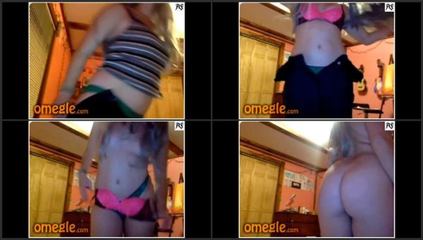 Omegle Anon Fapper -Shy Innocent Girl Gives In And Bates A45