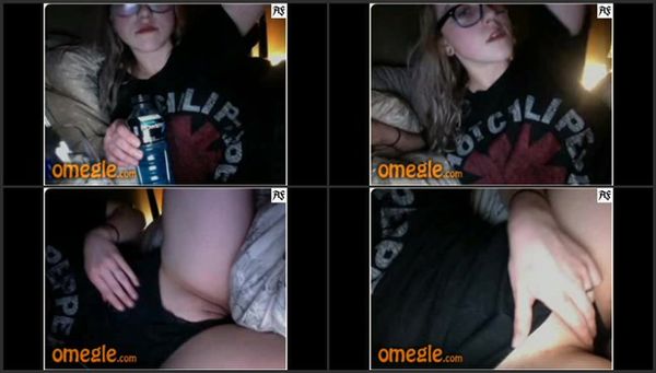 Omegle Anon Fapper -Shy Innocent Girl Gives In And Bates A77