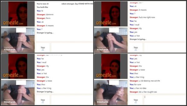 Omegle Reaction – Omelge Hottie Says She Likes It Rough 43