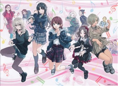 [Artbook] ガールズバンドクライ BD Scans Vol.1-7