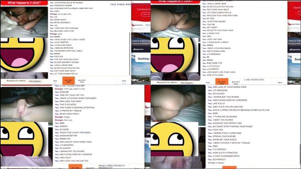 Omegle Hot Blonde Teen Masturbate With Me