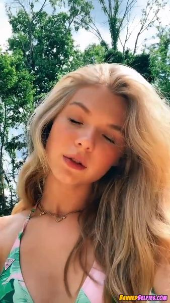 Marisa – Shy College Girl Talked Into Nude Selfie