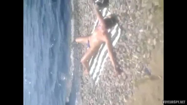 Exhib 3 Surprise For Spreadeagled Slutty Sunbather Absfva