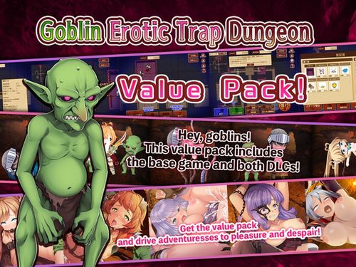同人ゲーム [080723][Green empire] [ENG Ver.] Goblin Erotic Trap Dungeon~Value Bundle~ [RJ01083409]