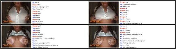 20 Years Old Omegle Slut Begs To Be Fucked Then Cums
